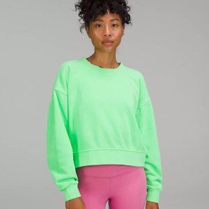 NWT Lululemon Perfectly Oversized Cropped Crew